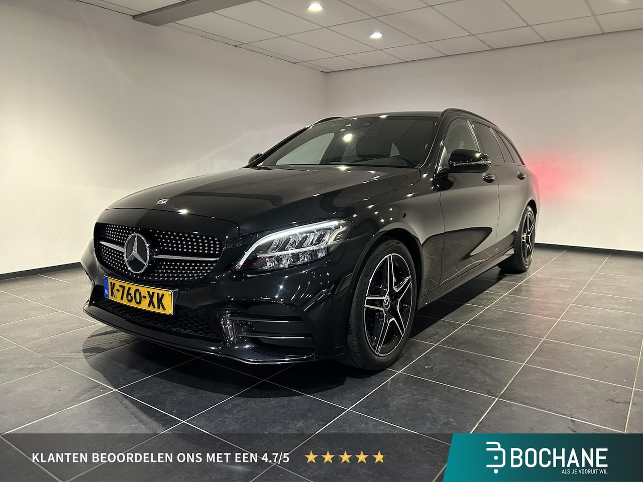 Mercedes-Benz C-klasse Estate - 180 Business Solution AMG | Navigatie | Trekhaak | Stoelverwarming | - AutoWereld.nl