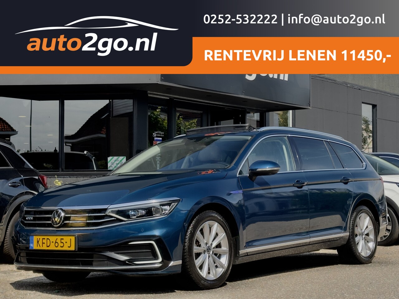 Volkswagen Passat Variant - 1.4 TSI PHEV AUT7 GTE PANODAK LEDER NAVI CAMERA360 DIGI-DASH LED LMV PDC - AutoWereld.nl