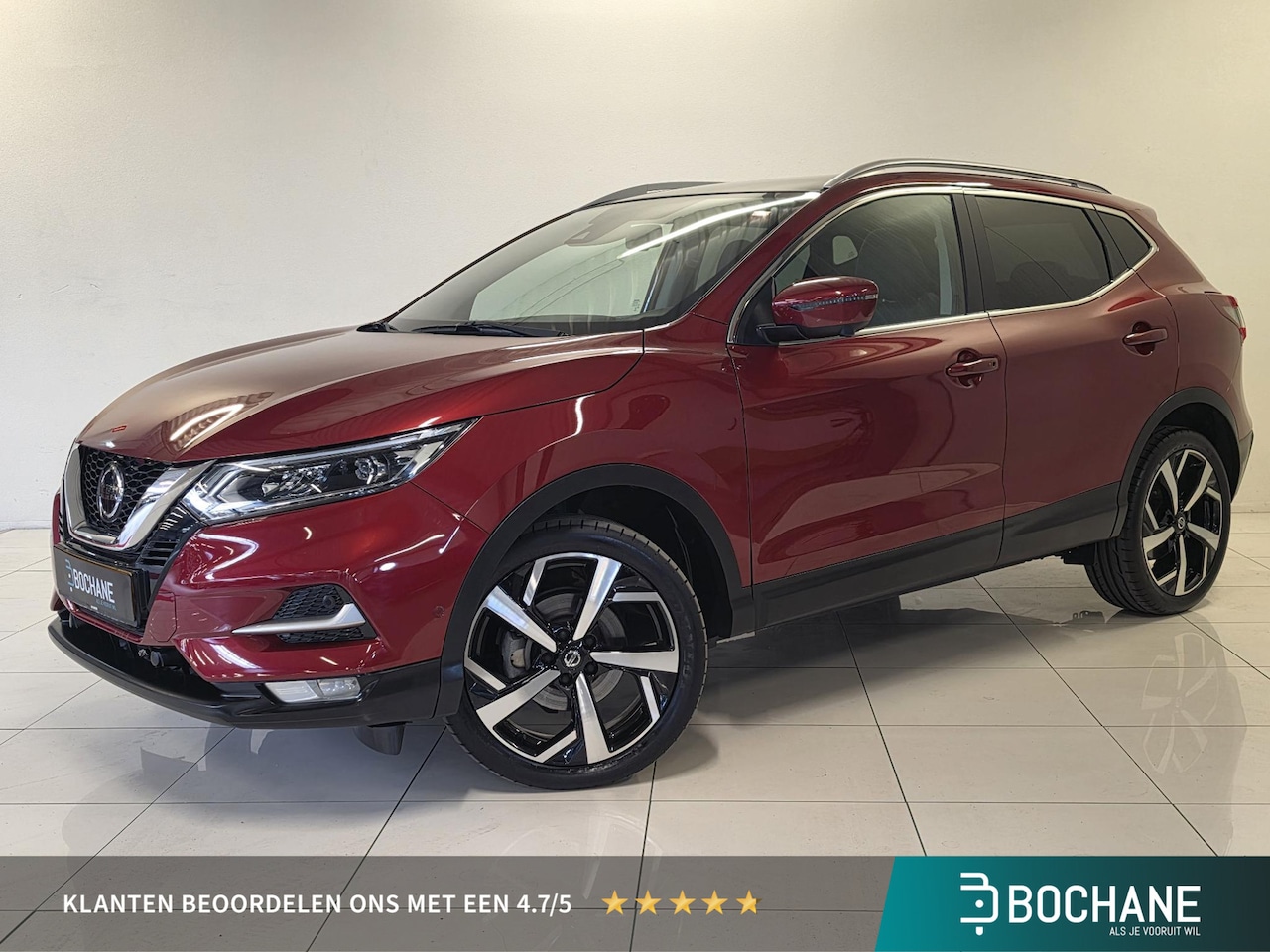 Nissan Qashqai - 1.3 DIG-T Tekna | Trekhaak | 360º Camera | Panoramadak | - AutoWereld.nl