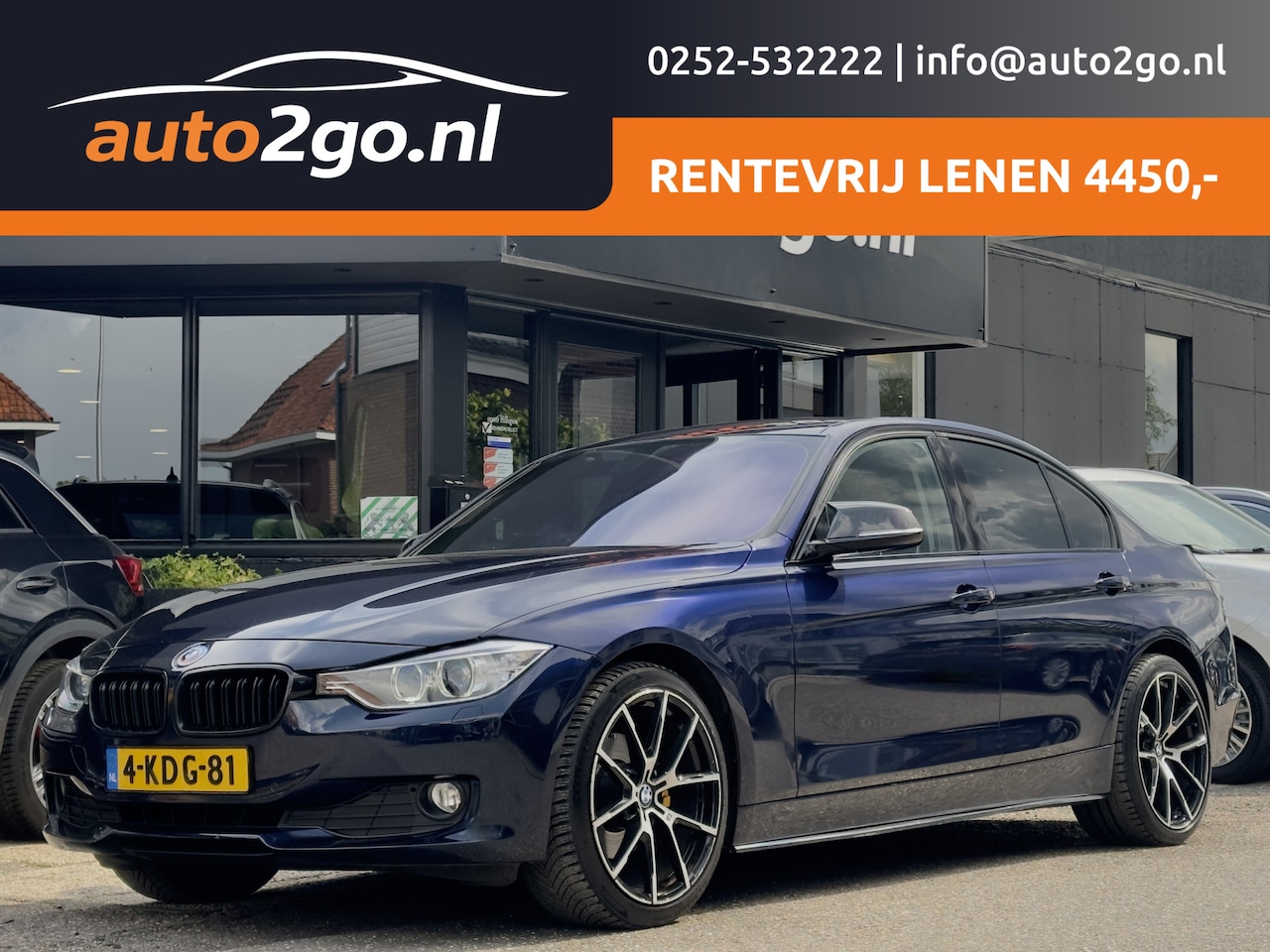BMW 3-serie - 320d AUT8 M-SPORT LEDER NAVI AIRCO LED LMV PDC - AutoWereld.nl