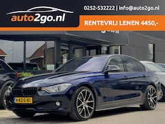 BMW 3-serie - 320d AUT8 M-SPORT LEDER NAVI AIRCO LED LMV PDC