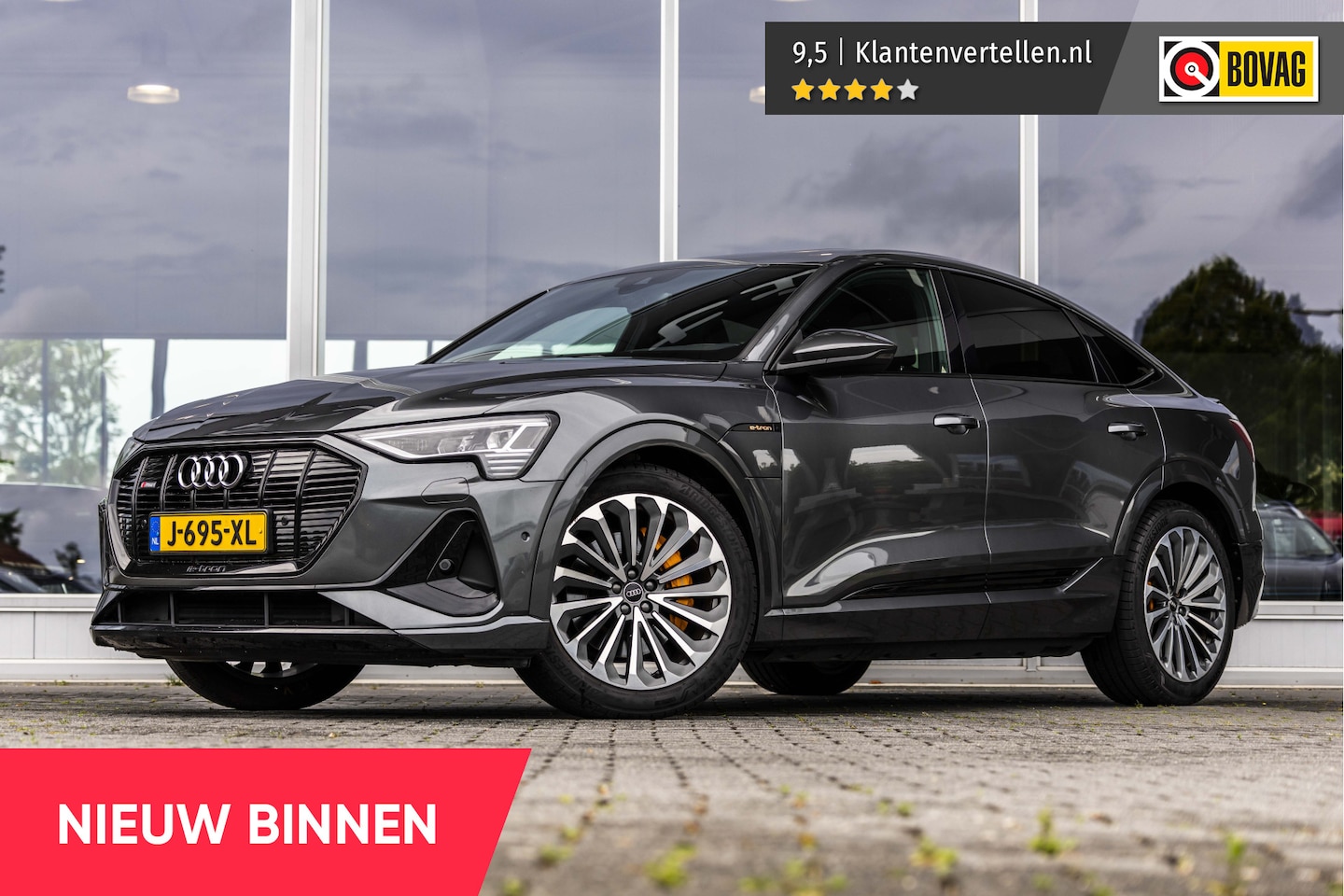 Audi e-tron Sportback - 55 quattro S edition 95 kWh | Pano | Afn. Trekhaak - AutoWereld.nl