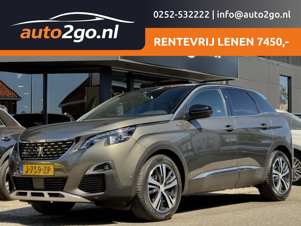 Peugeot 3008 - 1.6 e AUT6 GT-LINE LEDER NAVI CAMERA DIGI-DASH APPLE-CARPLAY LED LMV PDC - AutoWereld.nl