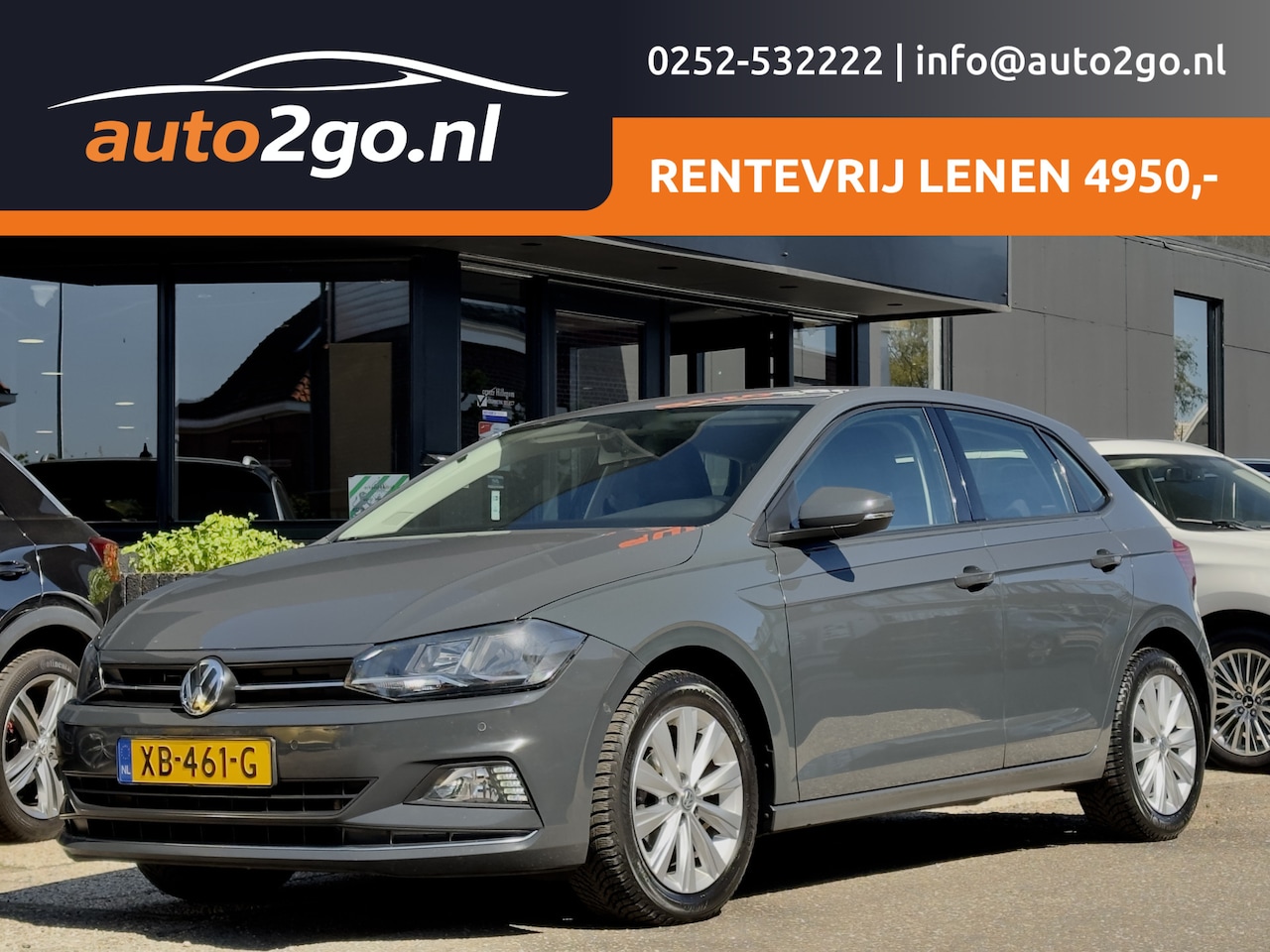 Volkswagen Polo - 1.0 TSI AUT7 HIGHLINE APPLE-CARPLAY AIRCO LED LMV PDC - AutoWereld.nl