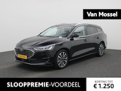 Ford Focus Wagon - 1.0 EcoBoost Hybrid Titanium X | Automaat | Virtual Cockpit | Lichtmetalen Velgen | Privac