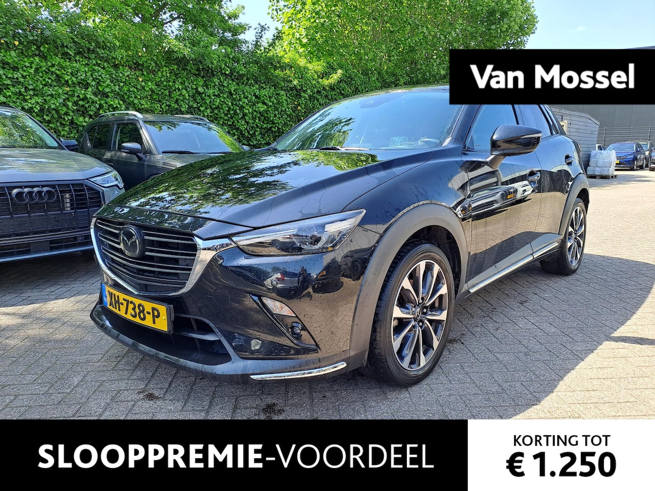 Mazda CX-3 - 2.0 SkyActiv-G 120 GT-M | TREKHAAK | LEER | CAMERA | NAVIGATIE | HEAD-UP | STOEL-STUURWIEL - AutoWereld.nl
