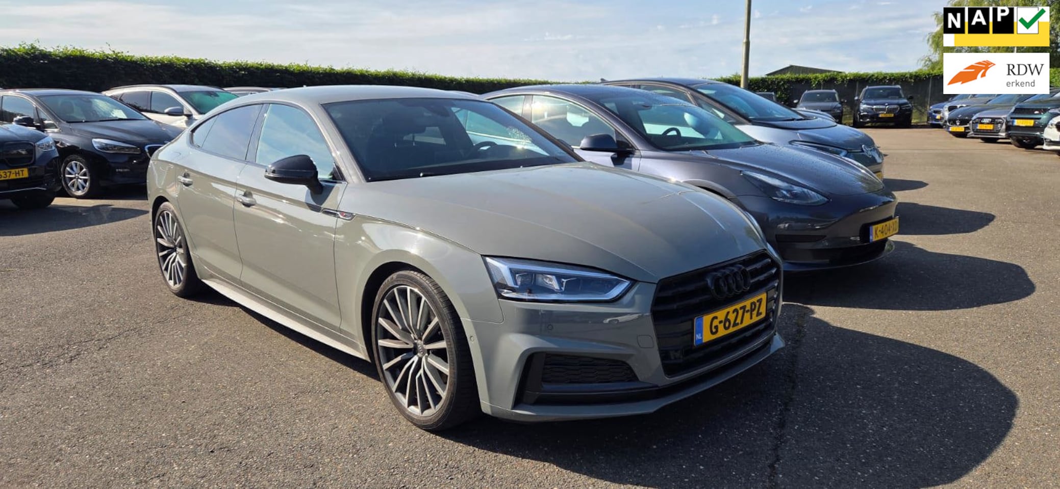 Audi A5 Sportback - 40 TFSI Sport S-line Black Edition 40 TFSI Sport S-line black edition - AutoWereld.nl