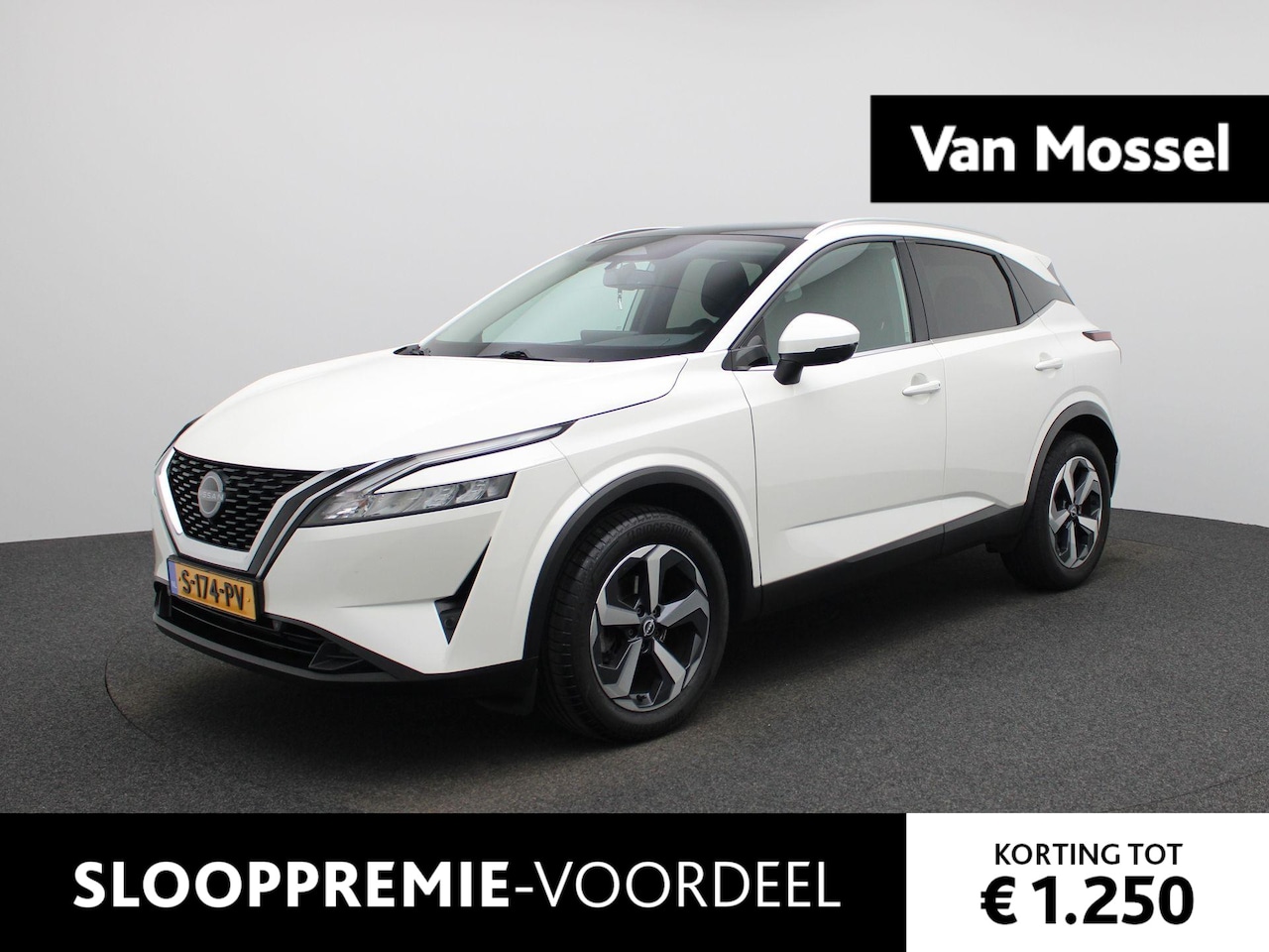 Nissan Qashqai - 1.3 MHEV N-Connecta | Navigatie | Apple Carplay / Android Auto | Panoramadak | Virtual Coc - AutoWereld.nl