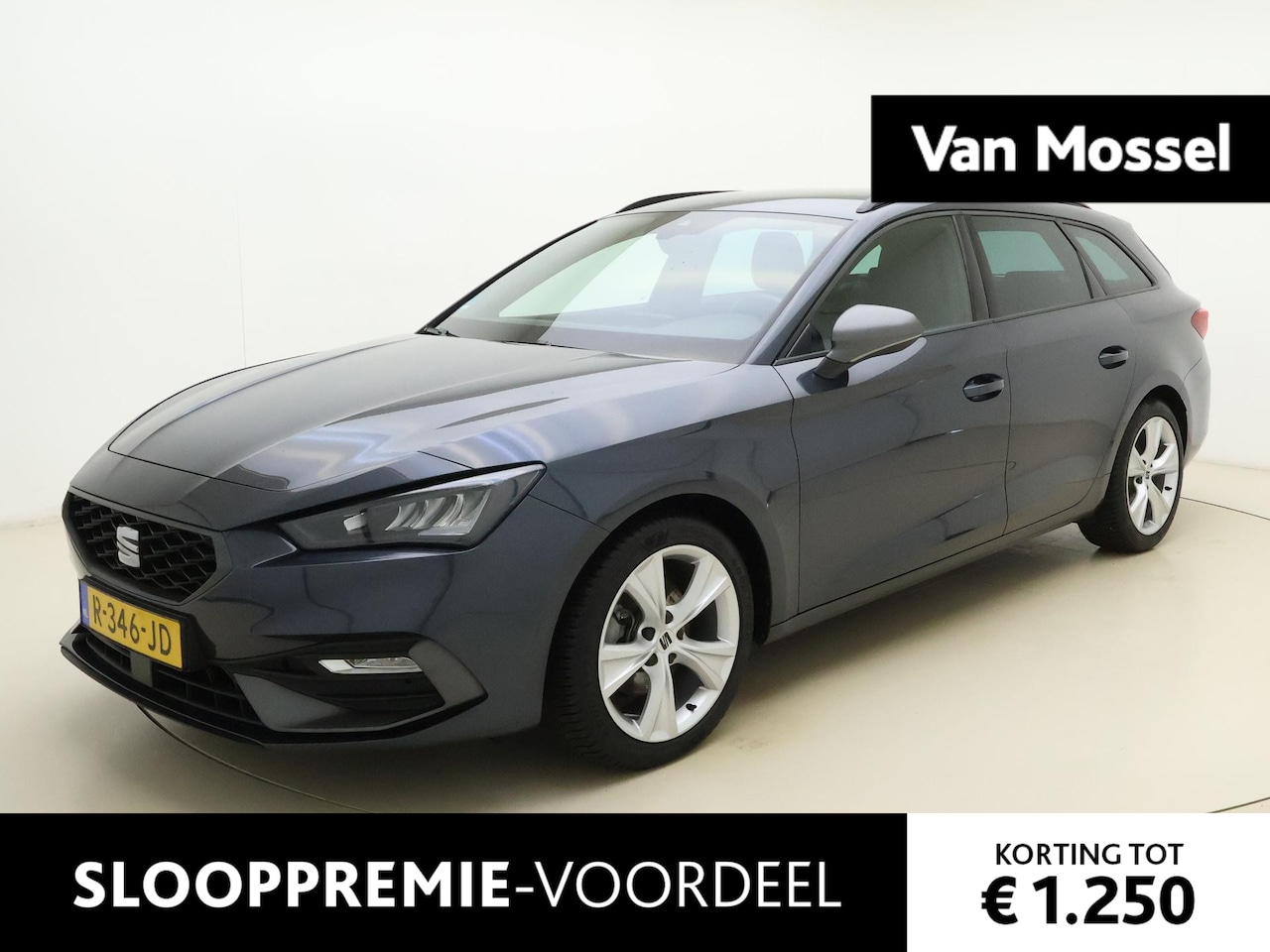 SEAT Leon Sportstourer - 1.0 eTSI FR Business | Automaat | Trekhaak | LED Koplampen | Apple Carplay / Android Auto - AutoWereld.nl