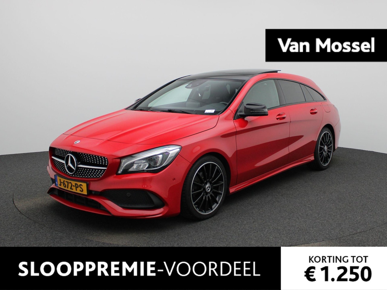 Mercedes-Benz CLA-klasse Shooting Brake - 180 Business Solution AMG | Automaat | Stoelverwarming | Panoramadak | Achteruitrijcamera - AutoWereld.nl