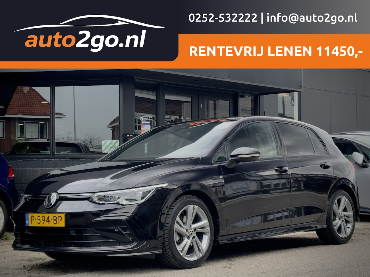 Volkswagen Golf - 1.5 eTSI AUT7 R-LINE+ SPORT-INT NAVI CAMERA DIGI-DASH APPLE-CARPLAY LED LMV PDC - AutoWereld.nl