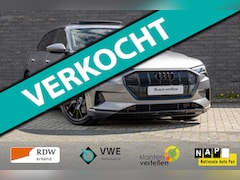 Audi e-tron - E-tron 55 quattro s-line Panoramadak Grey & Black