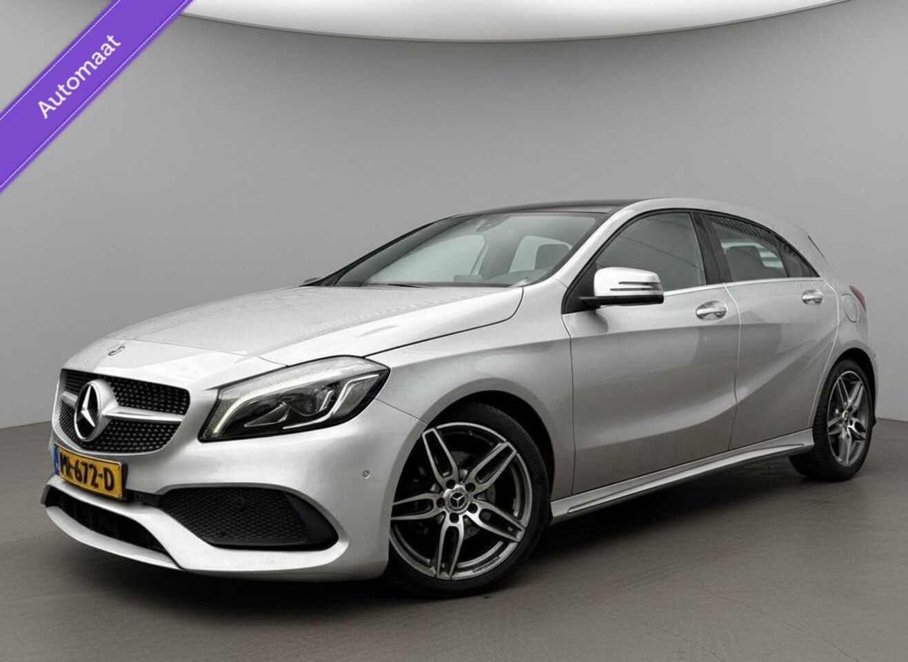 Mercedes-Benz A-klasse - A180 AMG Aut Cruise Navi Facelift Model NL Auto Xenon Led 2017 - AutoWereld.nl