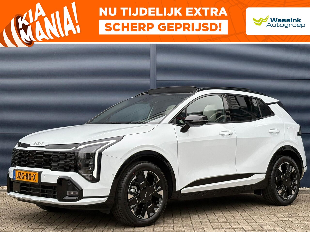 Kia Sportage - 1.6 T-GDi 265pk Plug-In Hybrid AT6 4WD GT-PlusLine | Panorama Schuif-kanteldak | Harman/Ka - AutoWereld.nl