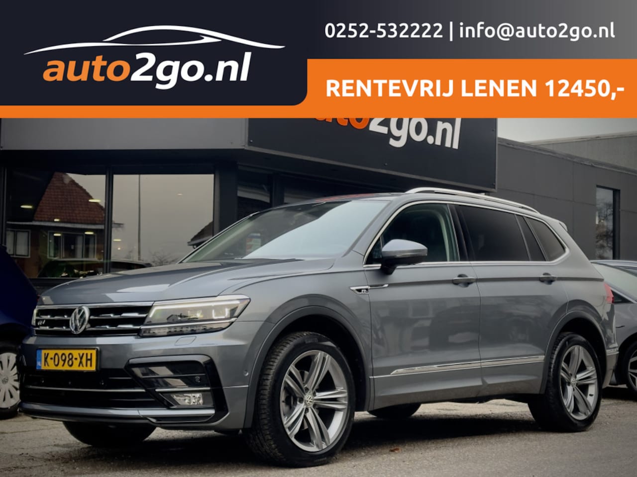 Volkswagen Tiguan Allspace - 1.5 TSI AUT 7PERS 3xR-LINE PANODAK LEDER NAVI CAMERA DIGI-DASH APPLE-CARPLAY LED LMV PDC - AutoWereld.nl