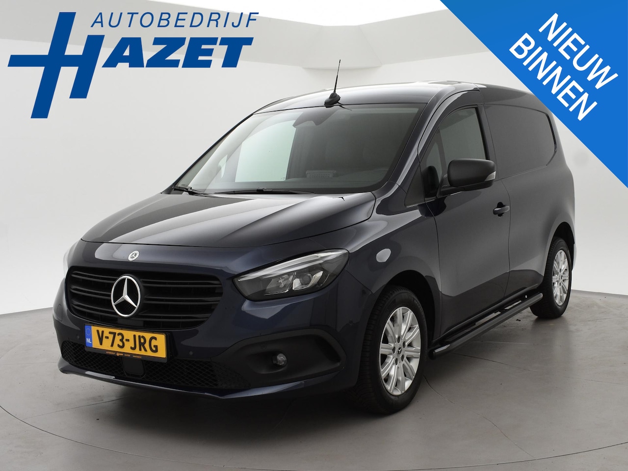 Mercedes-Benz Citan - 112 CDI AUT. + LEDER | ADAPTIVE CRUISE | CAMERA | STOELVERW. | LED | LMV | SIDEBARS - AutoWereld.nl