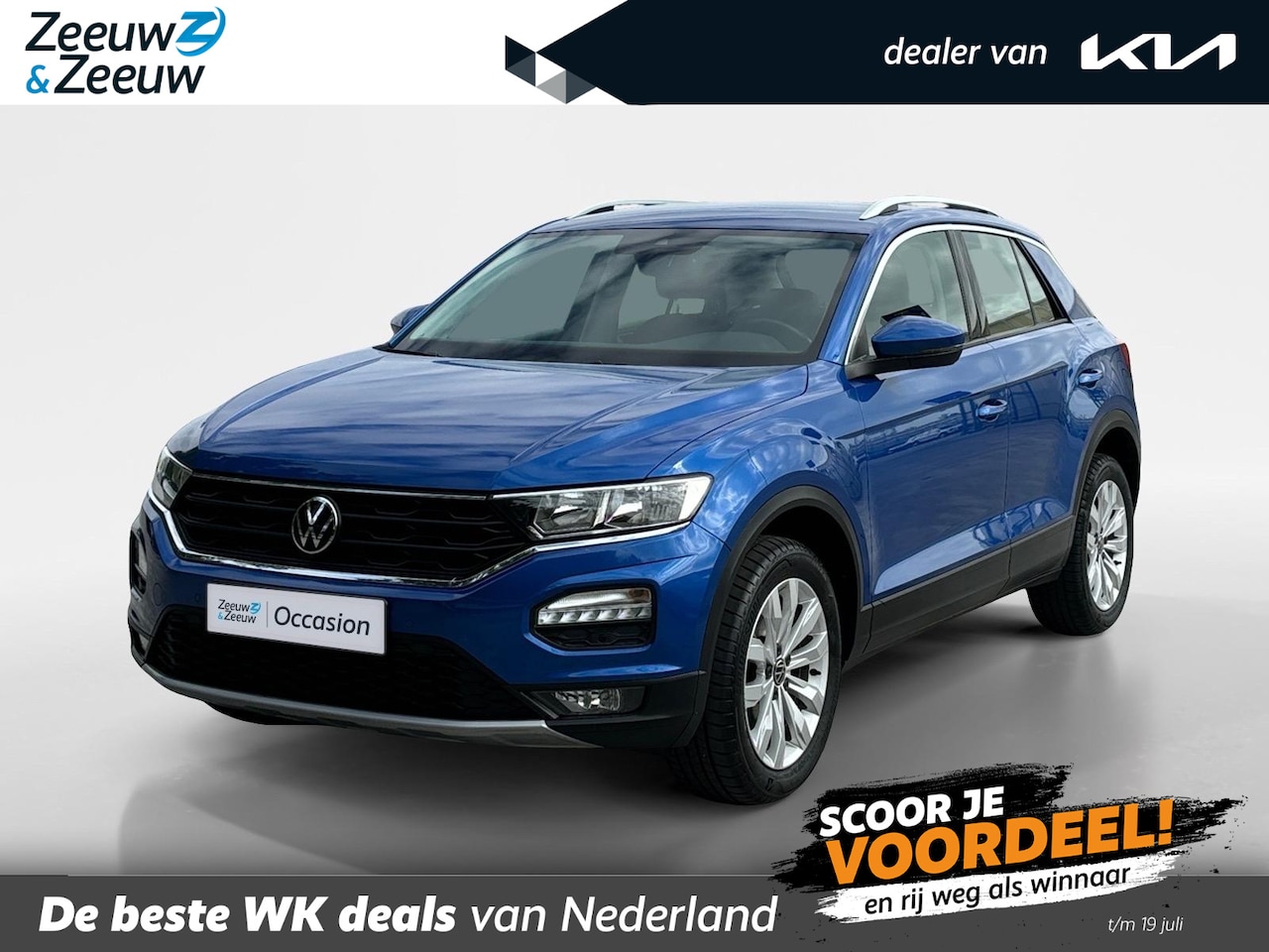 Volkswagen T-Roc - 1.0 TSI Style | NAVI | PDC VOOR & ACHTER | CLIMATE & CRUISE CONTROLE | ETC... - AutoWereld.nl