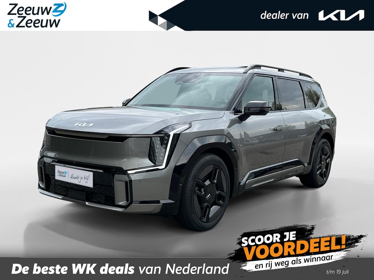 Kia EV9 - GT-Line AWD 99.8 kWh Nu te bestellen | nu met €3.000,- inruilpremie! | 2,99% rente | GT-Li - AutoWereld.nl
