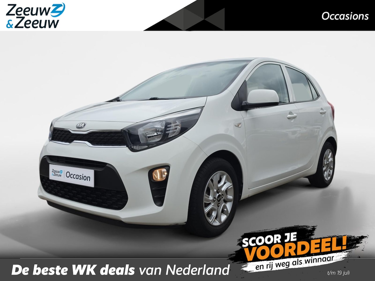 Kia Picanto - 1.0 MPi DynamicLine | Cruise control | navigatie | LM-Velgen | Bluetooth - AutoWereld.nl