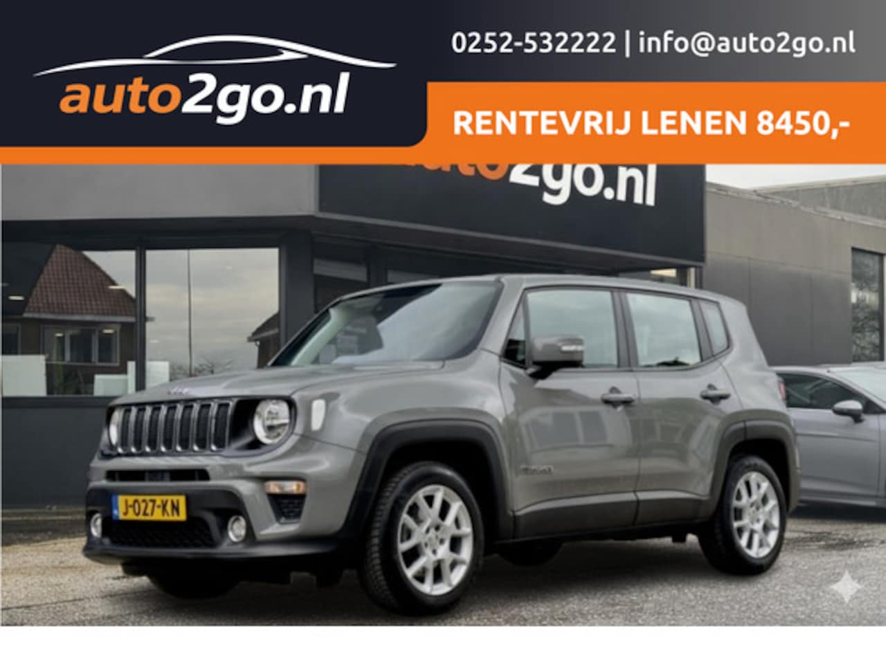 Jeep Renegade - 1.0 TURBO LONGITUDE.AIRCO AIRCO APPLE-CARPLAY/ANDROID LED LMV PDC - AutoWereld.nl