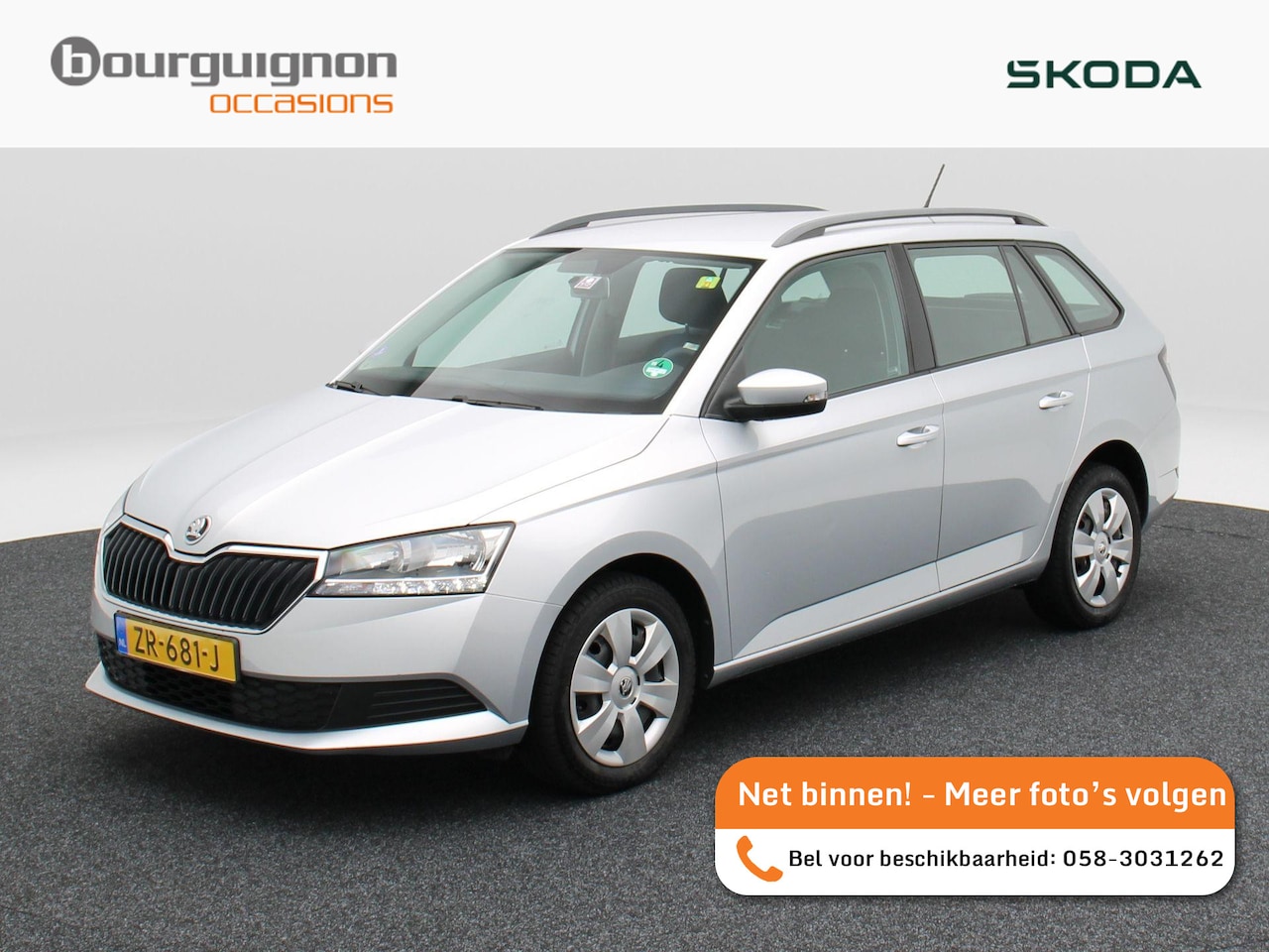 Skoda Fabia Combi - 1.0 Active | Trekhaak | Cruise Control | Airco | CarPlay | 72.043 Km !! - AutoWereld.nl