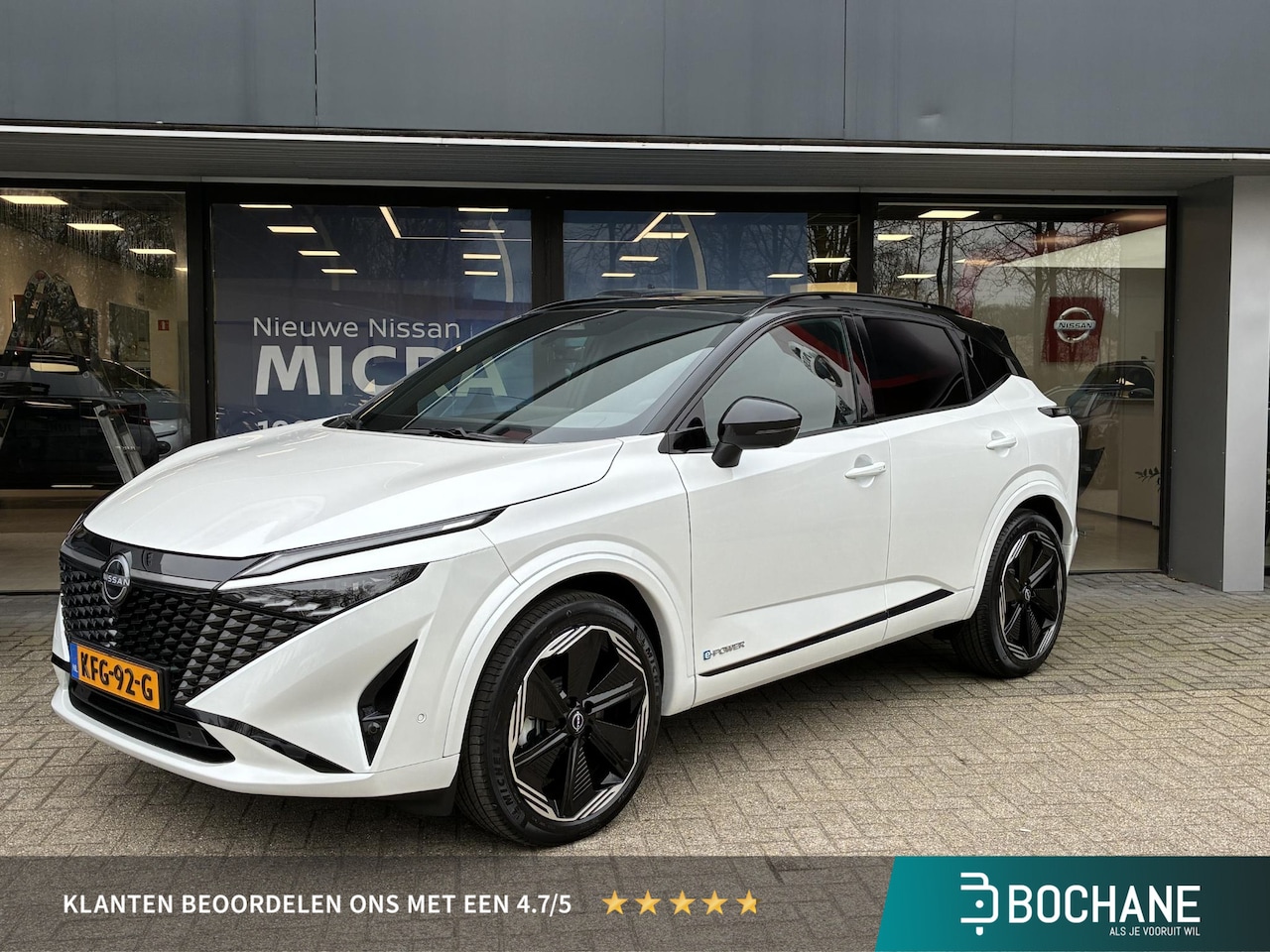 Nissan Qashqai - 1.5 e-Power N-Design DEMO Auto | Verwarmbare voorstoelen - stuurwiel & voorruit | Panorami - AutoWereld.nl