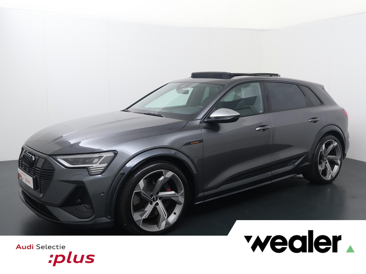 Audi e-tron - S quattro 95 kWh | 504 PK | SoH 100% | Panoramadak | Head-up display | S line interieur | - AutoWereld.nl