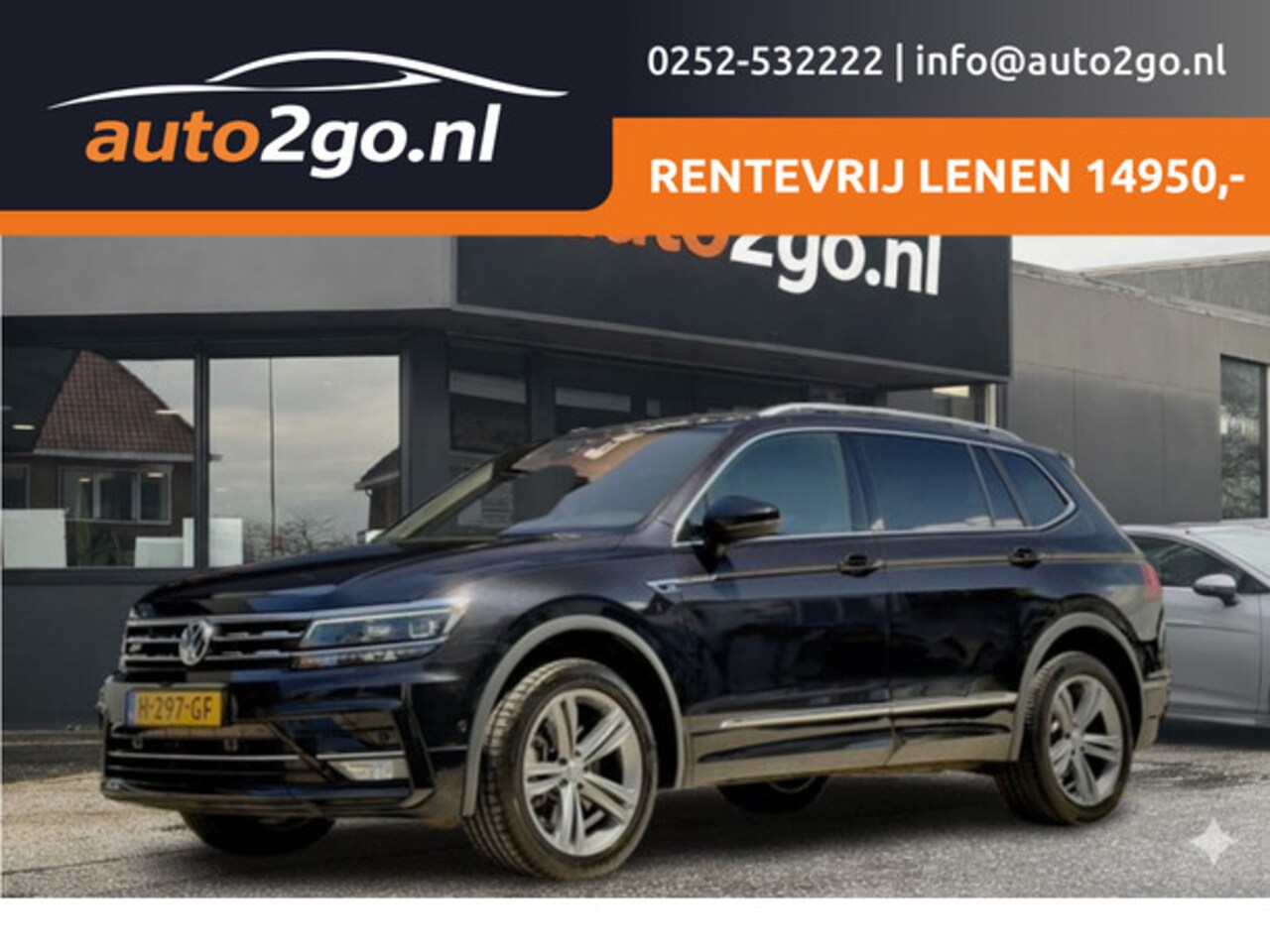 Volkswagen Tiguan Allspace - 2.0 TSI AUT7 4MOTION HIGHLINE R-LINE 191PK. NAVI CAMERA DIGI-DASH APPLE-CARPLAY LED LMV PD - AutoWereld.nl