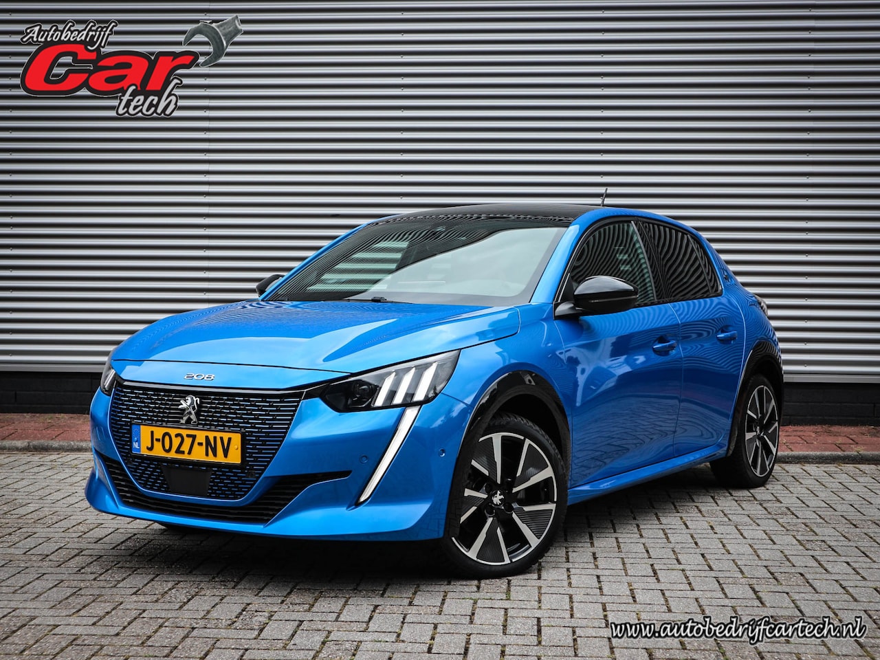 Peugeot e-208 - EV GT 350 50 kWh | Clima | Cruise | Navi | Leer | Stoelverwarming | Pdc | Lichtmetaal | Le - AutoWereld.nl