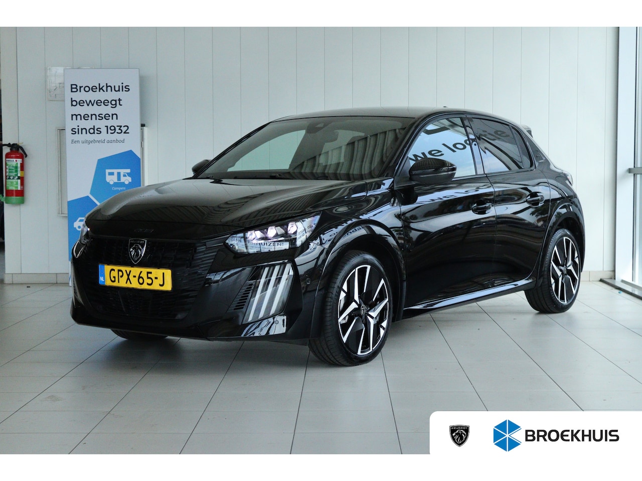 Peugeot 208 - Hybrid 100 e-DCS6 GT PARKEERCAMERA VOOR + ACHTER | DRAADLOZE CARPLAY | ADAPTIVE CRUISE | K - AutoWereld.nl