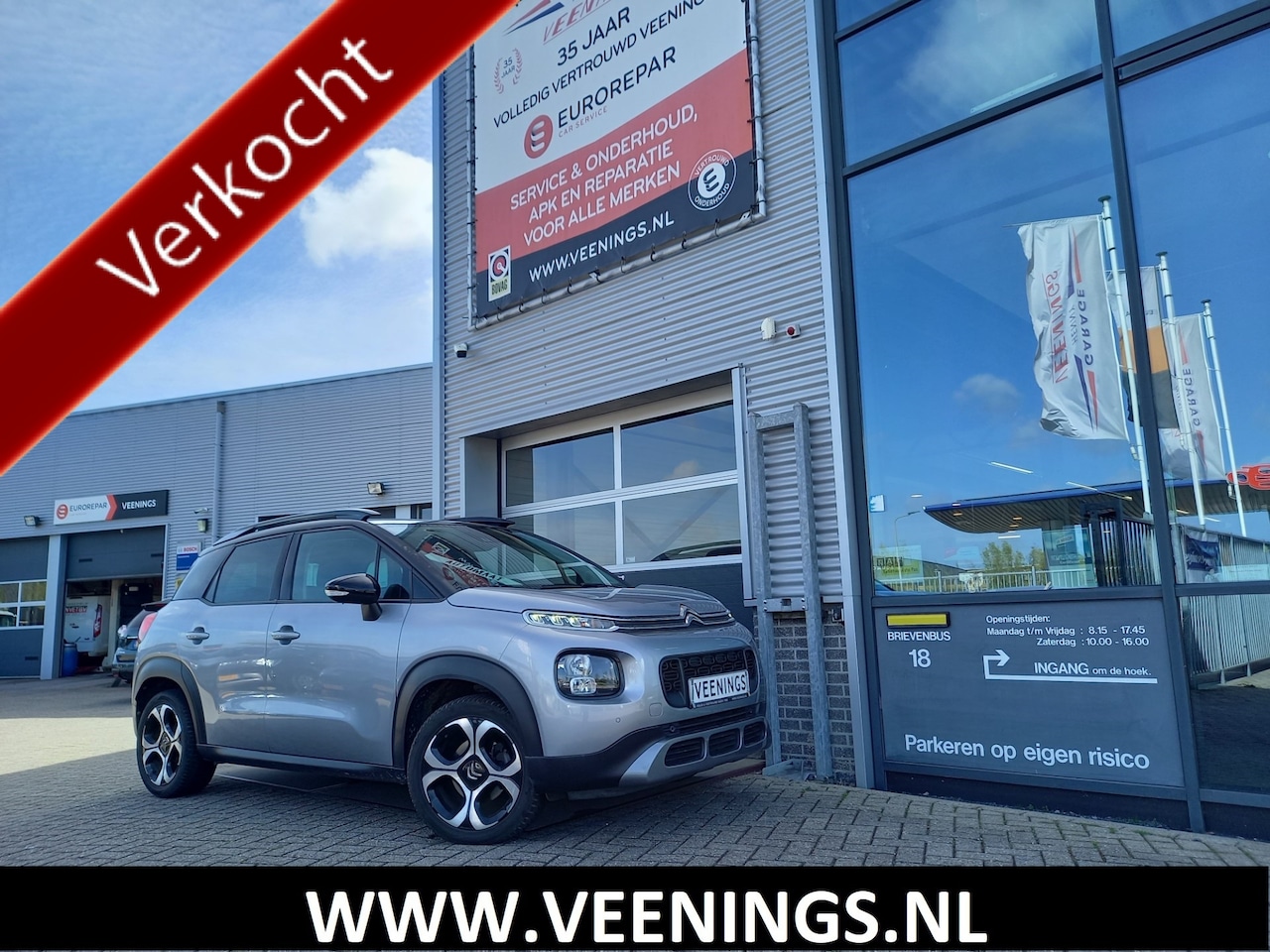 Citroën C3 Aircross - 1.2 PureTech S&S Shine - PANO - OPEN DAK - CAMERA - PDC V/A - - AutoWereld.nl