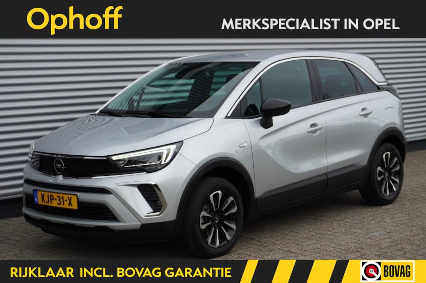 Opel Crossland - 1.2 Turbo 110pk Elegance / Camera + parkeersensoren / Navigatie / LED - AutoWereld.nl
