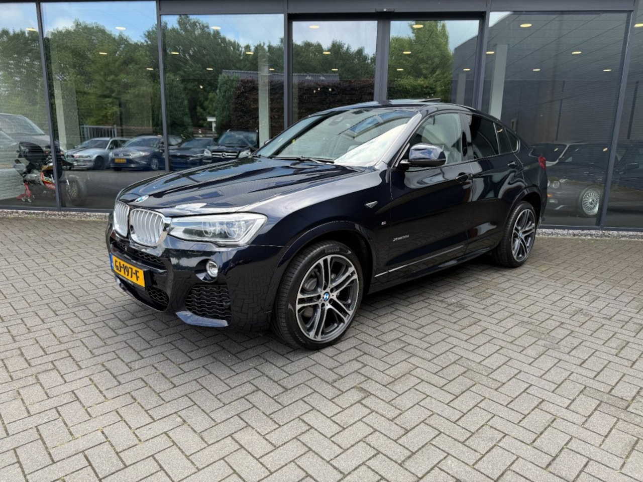 BMW X4 - xDrive35i M-Sport,Schuifdak,HUD,LED,Keyless,Cam360,Adapt Cruise,BLIS,Trekhk Elekt,Memory - AutoWereld.nl