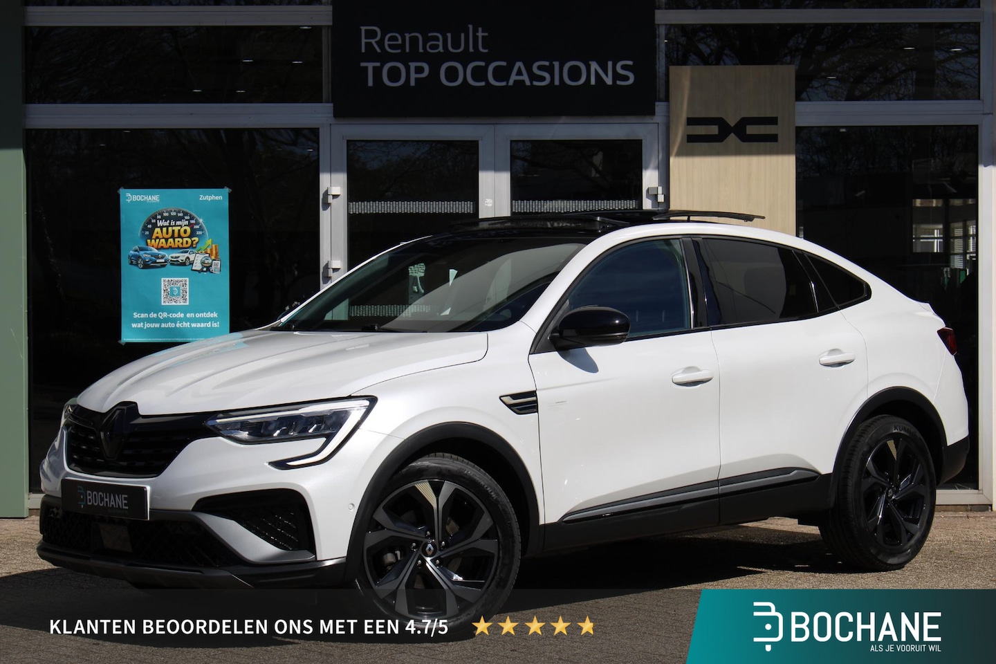 Renault Arkana - 1.6 E-Tech hybrid 145 E-Tech engineered | Panoramadak | Adaptieve Cruise | Stoel en Stuurv - AutoWereld.nl