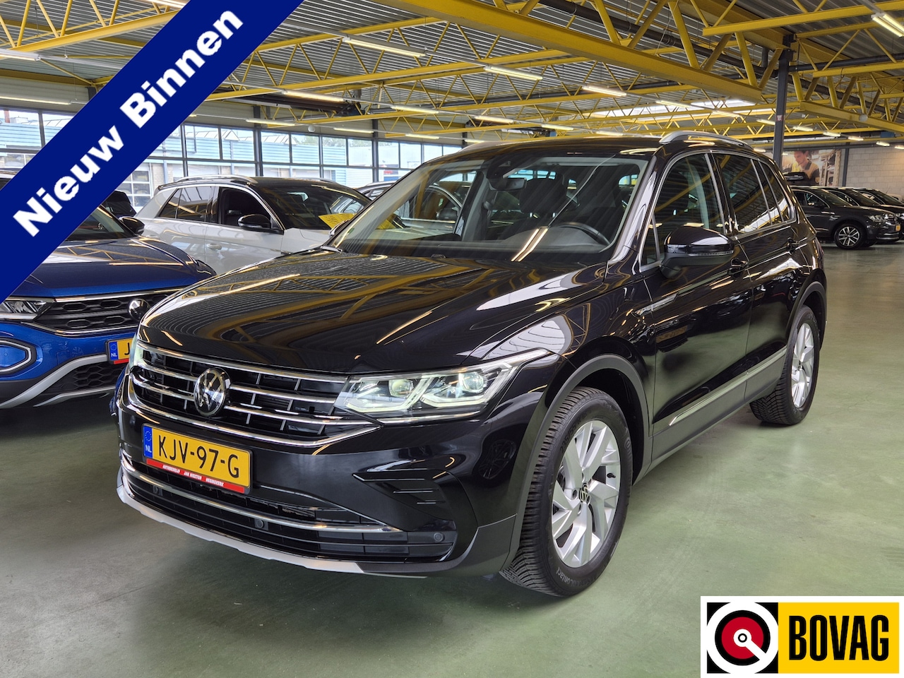 Volkswagen Tiguan - 1.5 TSI Elegance -150pk- Automaat | Trekhaak | IQ LED | Camera | Rijklaarprijs incl. 1 jaa - AutoWereld.nl