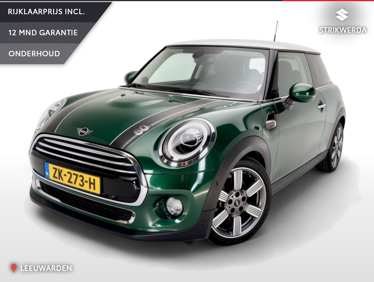 MINI 3-Deurs - 1.5 Cooper 60 Years Edition Automaat Harman Kardon/Navi - AutoWereld.nl