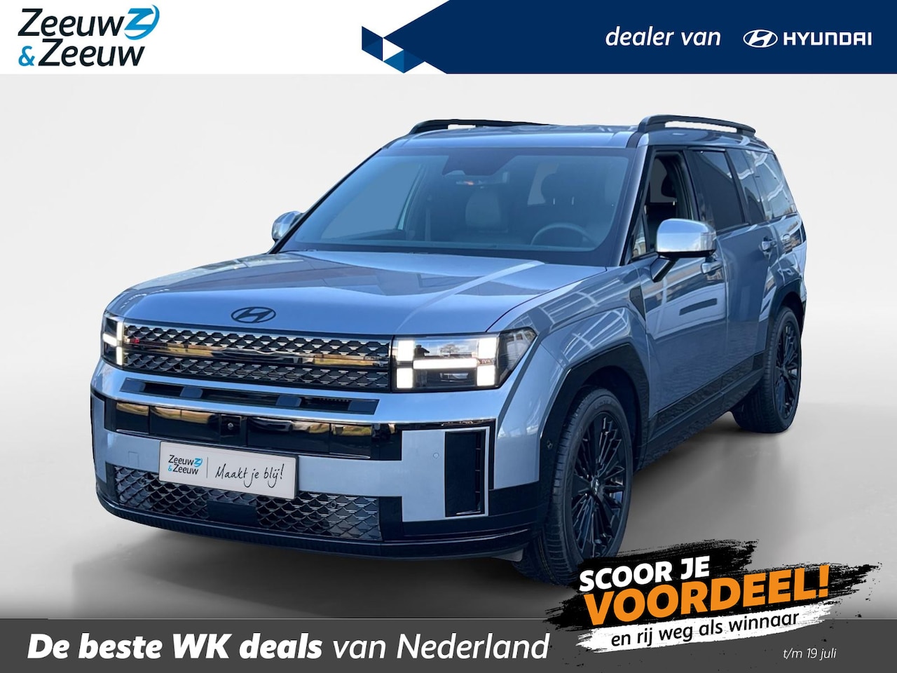 Hyundai Santa Fe - 1.6 T-GDI PHEV Black Line 4WD 7p. | Z&Z Top Deal | - AutoWereld.nl