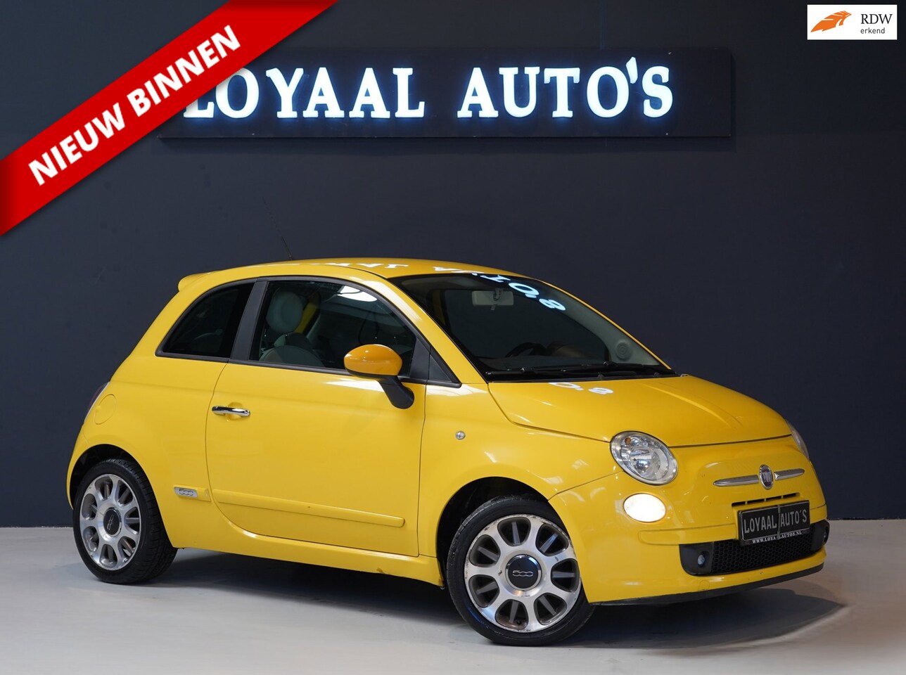 Fiat 500 - 1.4-16V Pop 101PK | AIRCO| ELEK.RAMEN | APK|PDC| - AutoWereld.nl