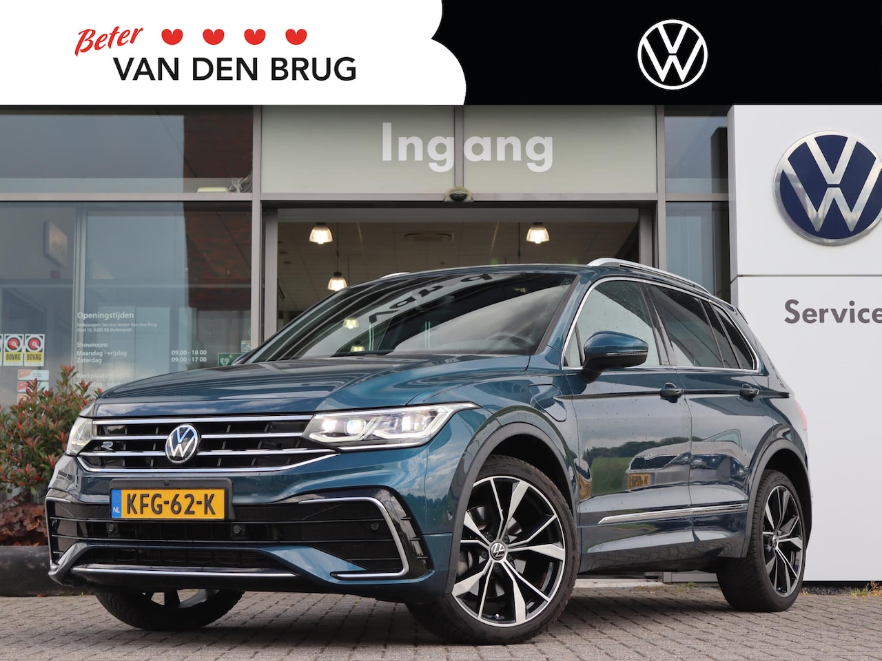 Volkswagen Tiguan - 1.4 TSI 245 pk DSG eHybrid R-Line | Panorama Dak | Matrix Led | ACC | 360 Camera | App Con - AutoWereld.nl