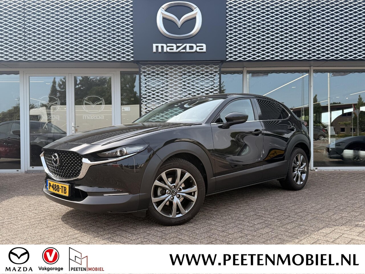 Mazda CX-30 - 2.0 e-SkyActiv M Hybrid Luxury | TREKHAAK | HEAD UP DISPLAY | ADAPTIEVE CRUISE CONTROLE | - AutoWereld.nl