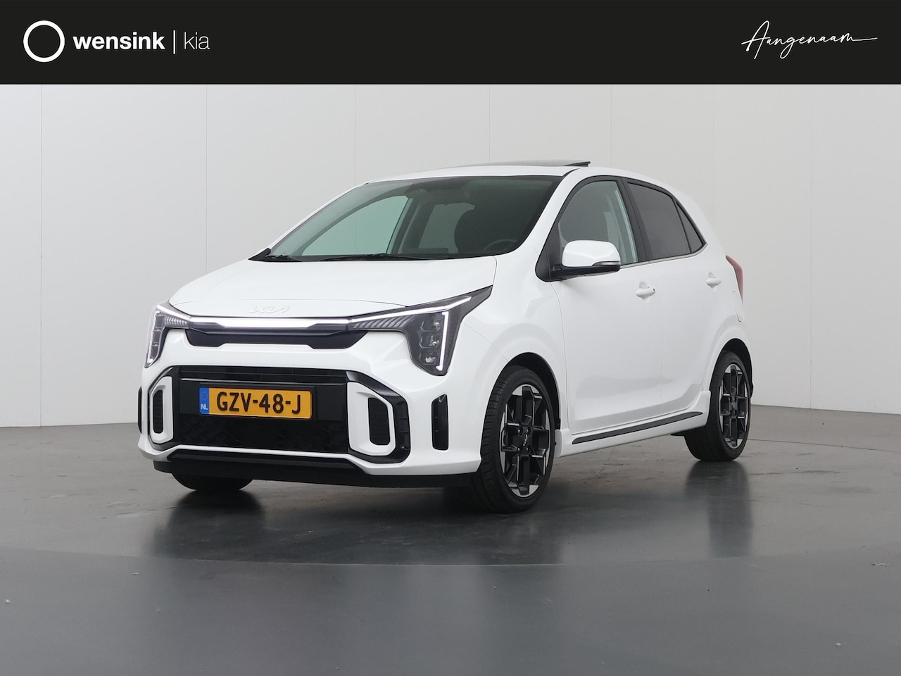 Kia Picanto - 1.0 DPI GT-Line | Nieuw Model | Schuifdak | Stoel/Stuurwielverwarming | Parkeercamera | Ap - AutoWereld.nl