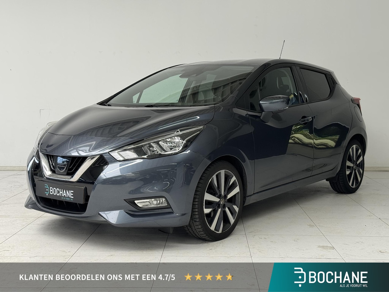 Nissan Micra - 0.9 IG-T Tekna | BOSE-Audiosysteem | 360° Camera | Navigatie | Stoelverwarming | - AutoWereld.nl