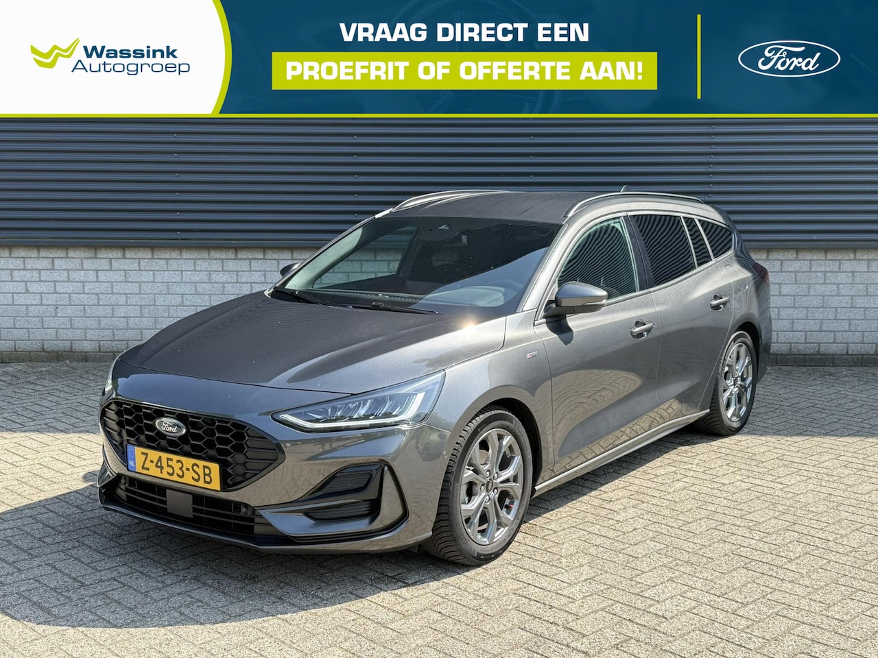 Ford Focus Wagon - 1.0 EcoBoost Hybrid 125pk ST-Line Adaptieve Cruise Control | Winter Pack | Apple Carplay / - AutoWereld.nl