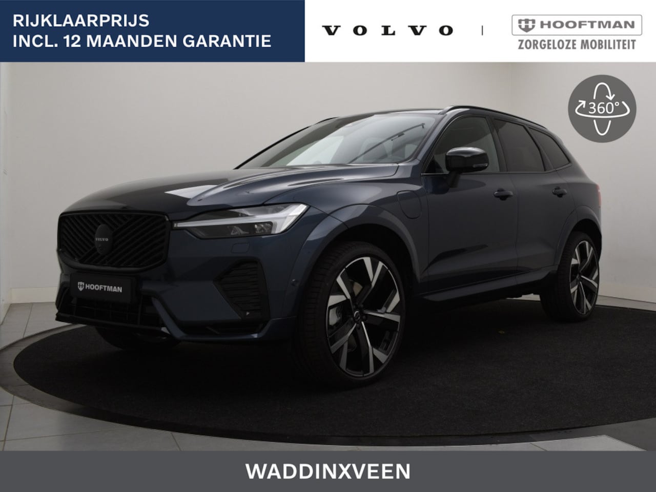 Volvo XC60 - T6 PLUG-IN HYBRID ULTRA BLACK EDITION *FULL OPTIONS* B&W LUCHTVE - AutoWereld.nl