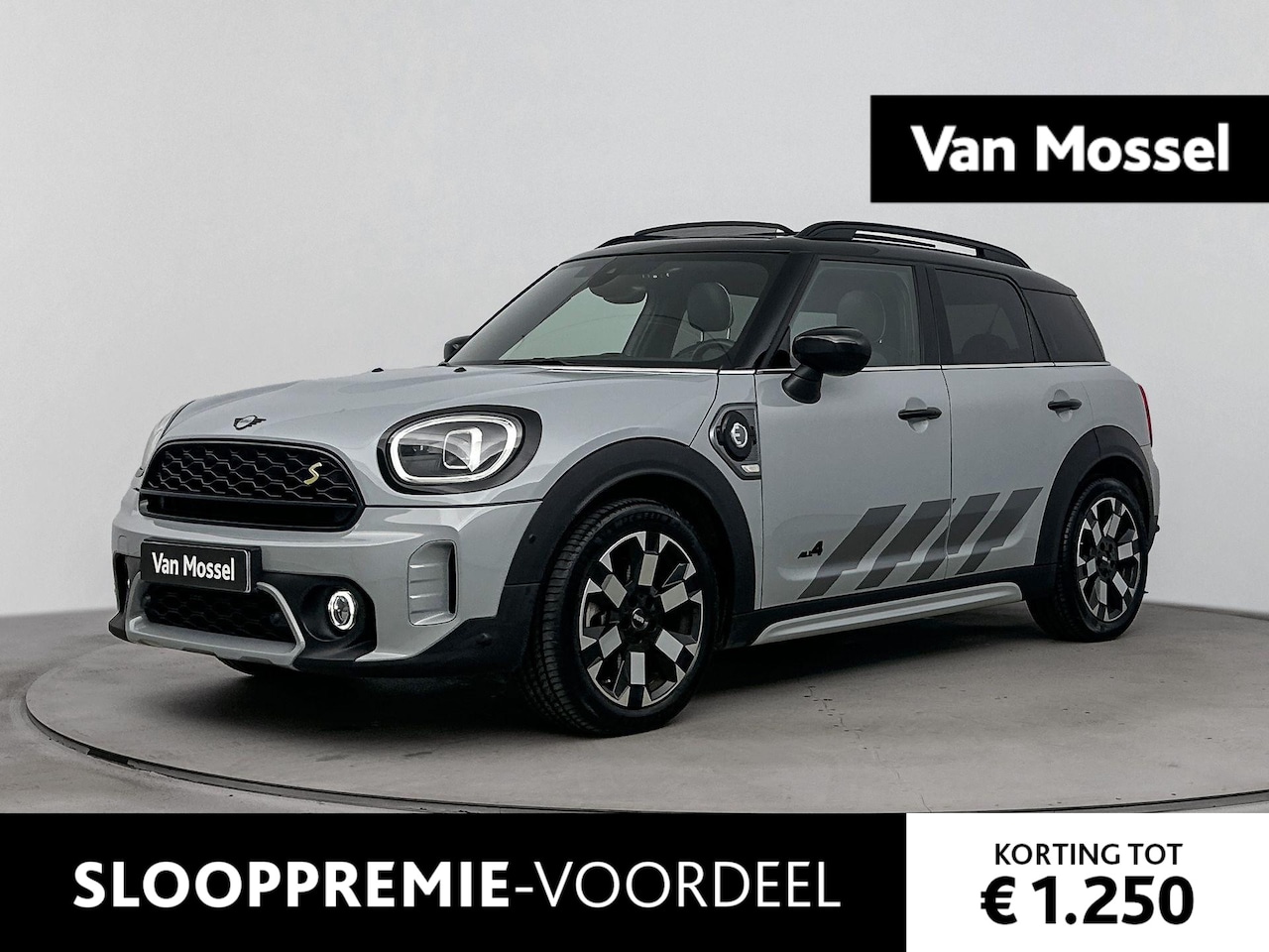 MINI Countryman - 1.5 Cooper S E ALL4 Chili | PANO | ACC | Head-up Display | Harman/Kardon | Achteruitrijcam - AutoWereld.nl