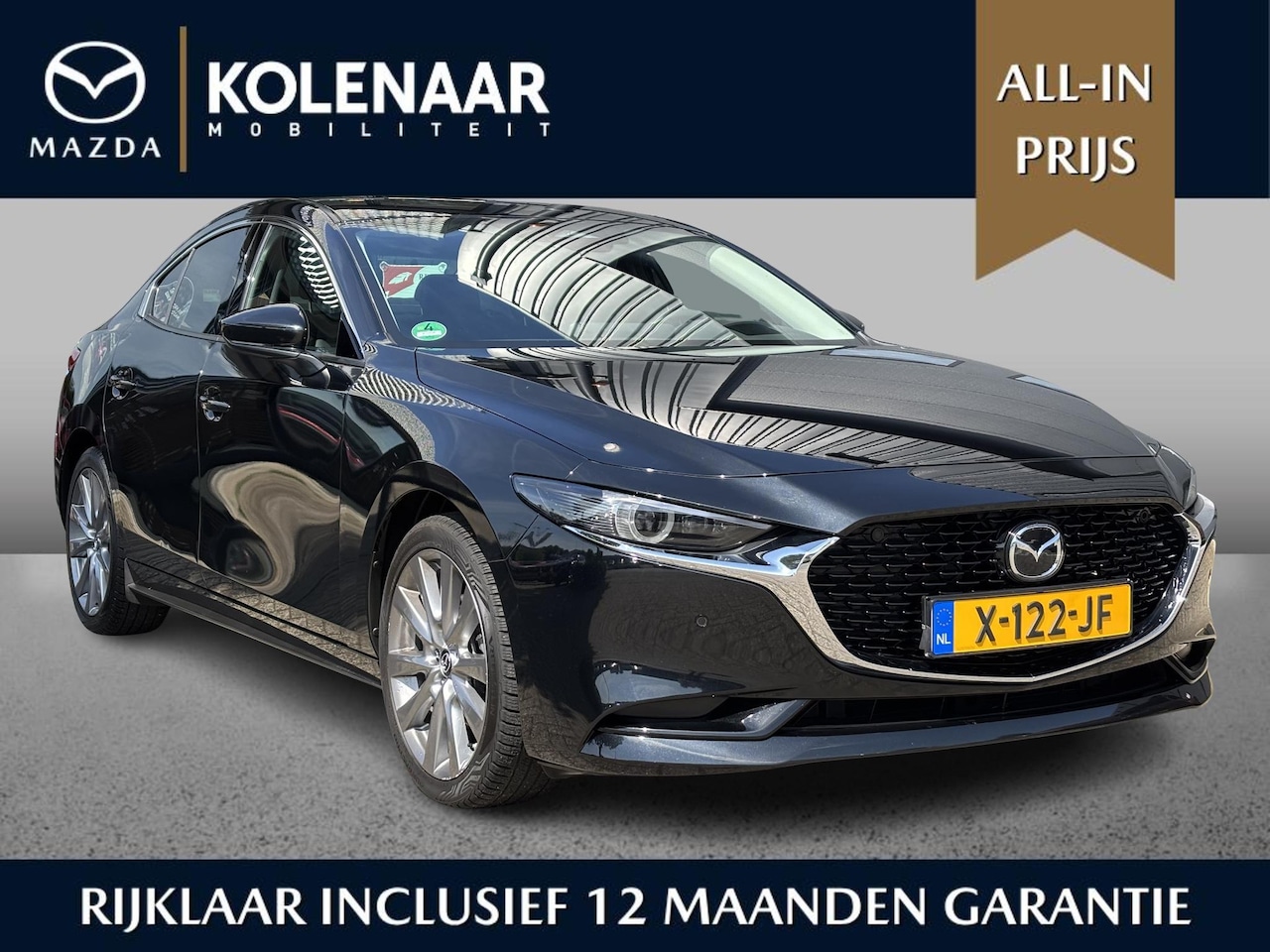 Mazda 3 - Sedan Exclusive-line 2.0 e-Sky-G 150pk Comfort Pack/1e eigenaar/Dealeronderhouden/Navi/HUD - AutoWereld.nl