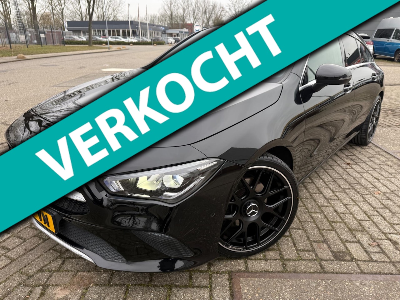 Mercedes-Benz CLA-klasse Shooting Brake - 200 AMG SOLUTION 2021 LUXURY AUT NAP CAMERA - AutoWereld.nl