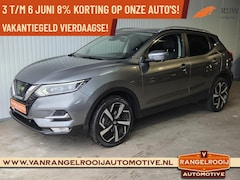 Nissan Qashqai - 1.2 Tekna Automaat, trekh., LED kopl., half leer, DAB, stoelverw., 19" lmv
