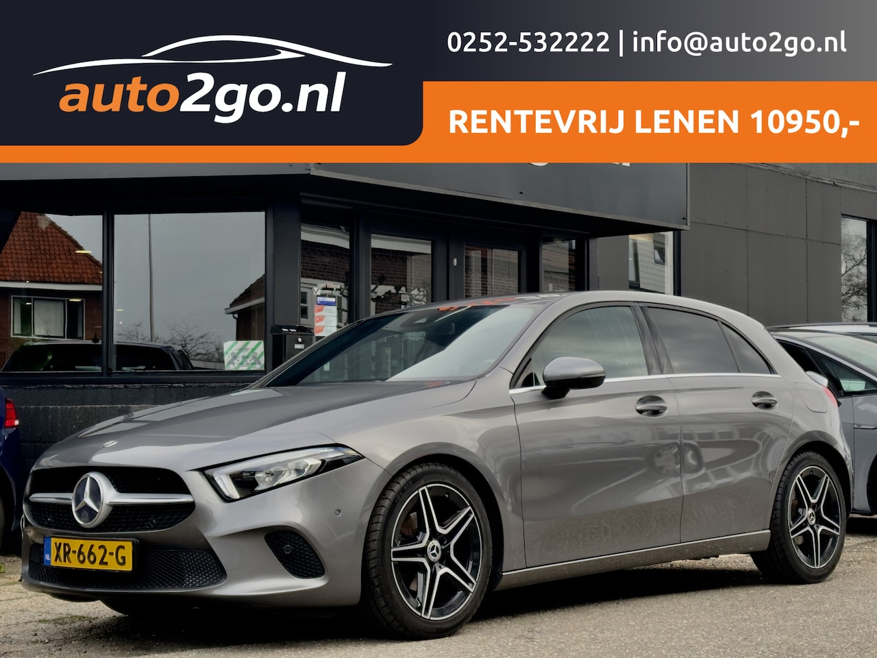 Mercedes-Benz A-klasse - 180D AUT AMG-LINE SPORTLEDER NAVI CAMERA LMV PDC - AutoWereld.nl