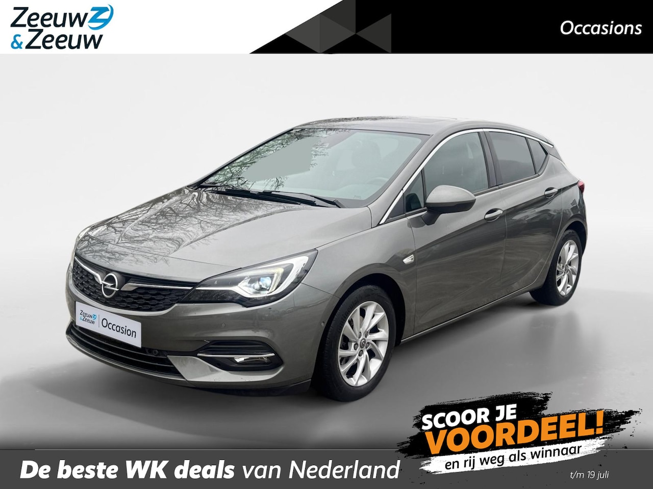 Opel Astra - 1.2 Elegance | Navi | CLima | Camera | Schuif-/Kanteldak | Led-Koplampen | Apple Carplay & - AutoWereld.nl